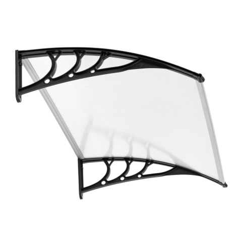 Daszek nad drzwi 120x80 cm zadaszenie osłona poliwęglan ModernHome Daszek nad drzwi 120x80 cm zadaszenie osłona poliwęglan ModernHome