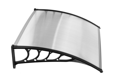 Daszek nad drzwi 150x100 cm zadaszenie osłona poliwęglan ModernHome Daszek nad drzwi 150x100 cm zadaszenie osłona poliwęglan ModernHome