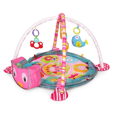 Duża mata edukacyjna 3w1 kojec 30 piłek 0+ ECOTOYS Duża mata edukacyjna 3w1 kojec 30 piłek 0+ ECOTOYS