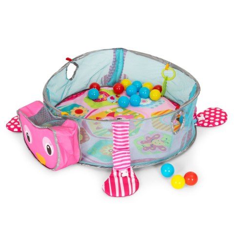 Duża mata edukacyjna 3w1 kojec 30 piłek 0+ ECOTOYS Duża mata edukacyjna 3w1 kojec 30 piłek 0+ ECOTOYS