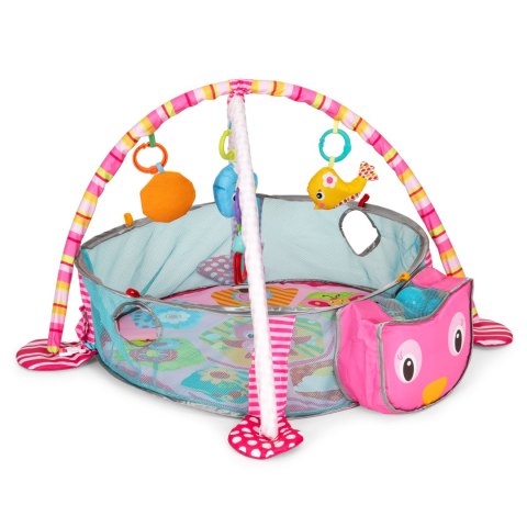 Duża mata edukacyjna 3w1 kojec 30 piłek 0+ ECOTOYS Duża mata edukacyjna 3w1 kojec 30 piłek 0+ ECOTOYS