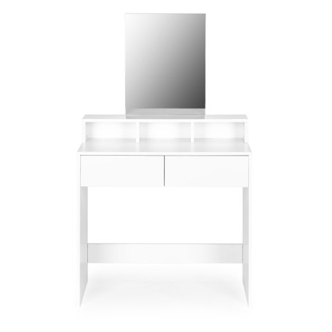 Duża nowoczesna toaletka kosmetyczna lustro szuflady ModernHome Duża nowoczesna toaletka kosmetyczna lustro szuflady ModernHome