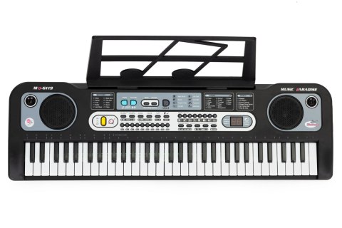 Duży keyboard pianino z mikrofonem dla dzieci + zasilacz Duży keyboard pianino z mikrofonem dla dzieci + zasilacz