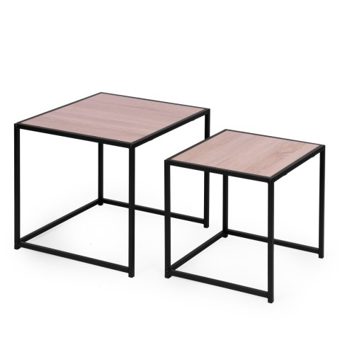 Zestaw stolików kawowych 2 szt. lofotwy design Zestaw stolików kawowych 2 szt. lofotwy design