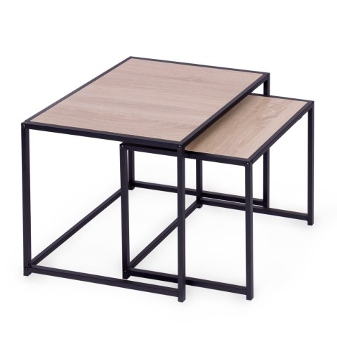 Zestaw stolików kawowych 2 szt. lofotwy design Zestaw stolików kawowych 2 szt. lofotwy design
