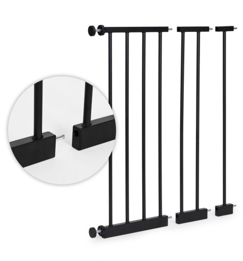 Bramka barierka zabezpieczająca 74-130 cm na schody i drzwi metal drewno dodatkowe panele Bramka barierka zabezpieczająca 74-130 cm na schody i drzwi metal drewno dodatkowe panele