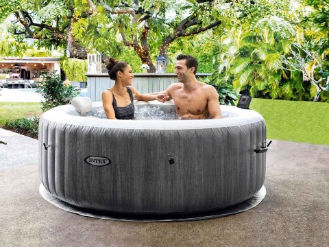 Dmuchane jacuzzi hydromasaż 4 os. 196x71 cm WIFI akcesoria premium INTEX 28440 Dmuchane jacuzzi hydromasaż 4 os. 196x71 cm WIFI akcesoria premium INTEX 28440