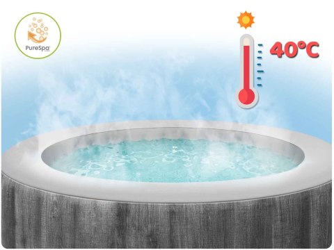 Dmuchane jacuzzi hydromasaż 4 os. 196x71 cm WIFI akcesoria premium INTEX 28440 Dmuchane jacuzzi hydromasaż 4 os. 196x71 cm WIFI akcesoria premium INTEX 28440