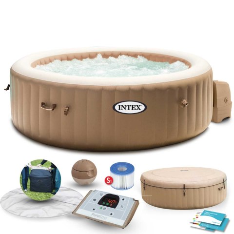 Dmuchane jacuzzi hydromasaż 4 os. 196x71 cm akcesoria premium INTEX 28426 Dmuchane jacuzzi hydromasaż 4 os. 196x71 cm akcesoria premium INTEX 28426