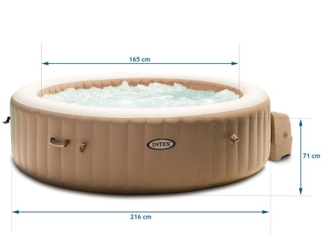 Dmuchane jacuzzi hydromasaż 6 os. 216x71 cm akcesoria premium INTEX 28428 Dmuchane jacuzzi hydromasaż 6 os. 216x71 cm akcesoria premium INTEX 28428