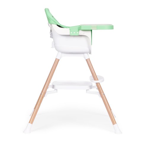 Fotelik krzesełko do karmienia dzieci 2w1 zielony ECOTOYS Fotelik krzesełko do karmienia dzieci 2w1 zielony ECOTOYS