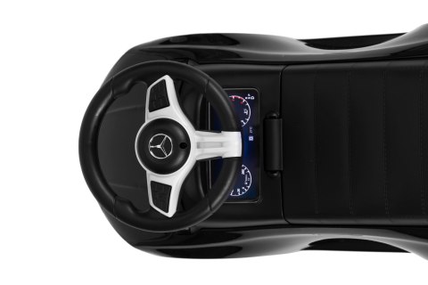 Jeździk autko Mercedes C CLASS interaktywna kierownica dźwięki czarny Jeździk autko Mercedes C CLASS interaktywna kierownica dźwięki czarny