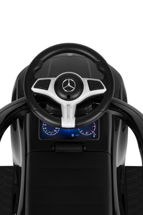 Jeździk pchacz autko Mercedes C CLASS interaktywna kierownica prowadnik czarny Jeździk pchacz autko Mercedes C CLASS interaktywna kierownica prowadnik czarny