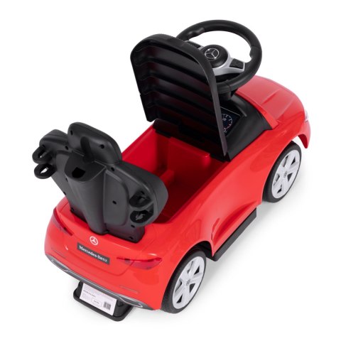 Jeździk pchacz autko Mercedes C CLASS interaktywna kierownica prowadnik czerwony Jeździk pchacz autko Mercedes C CLASS interaktywna kierownica prowadnik czerwony