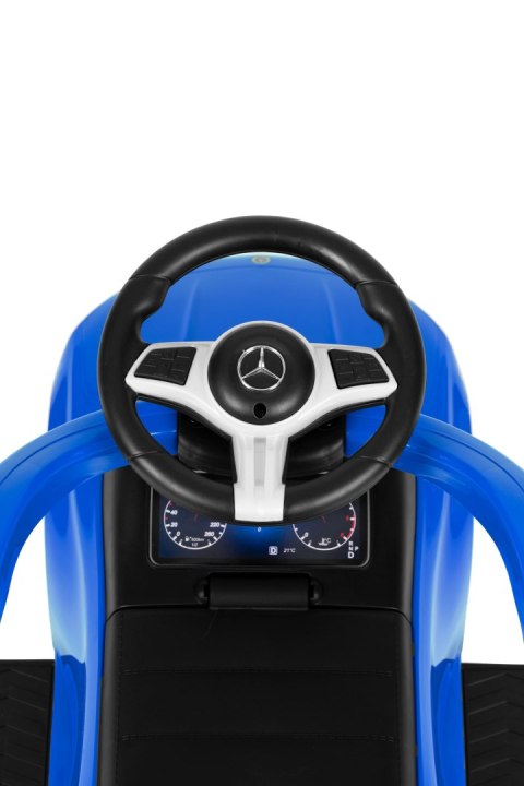 Jeździk pchacz autko Mercedes C CLASS interaktywna kierownica prowadnik niebieski Jeździk pchacz autko Mercedes C CLASS interaktywna kierownica prowadnik niebieski