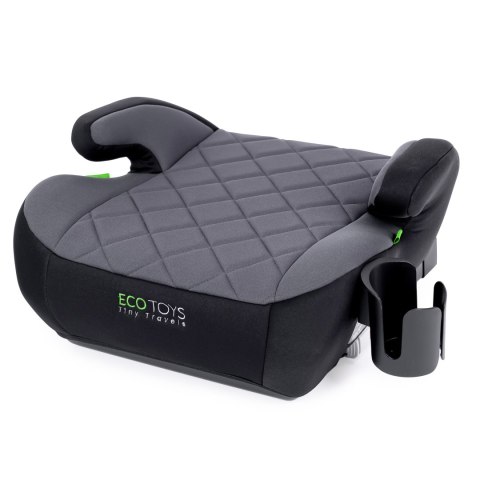 Podkładka ISOFIX samochodowa siedzisko dla dzieci i-SIZE uchwyt na napoje wzrost 125-150 cm ECOTOYS Podkładka ISOFIX samochodowa siedzisko dla dzieci i-SIZE uchwyt na napoje wzrost 125-150 cm ECOTOYS