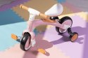 Rower rowerek biegowy z pedałami - treningowy kółka boczne 3w1 różowy ECOTOYS