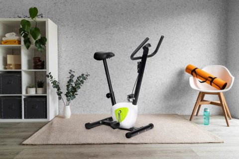 Rower treningowy rowerek stacjonarny fitness do ćwiczeń w domu obciążenie mechaniczne ModernHome Rower treningowy rowerek stacjonarny fitness do ćwiczeń w domu obciążenie mechaniczne ModernHome