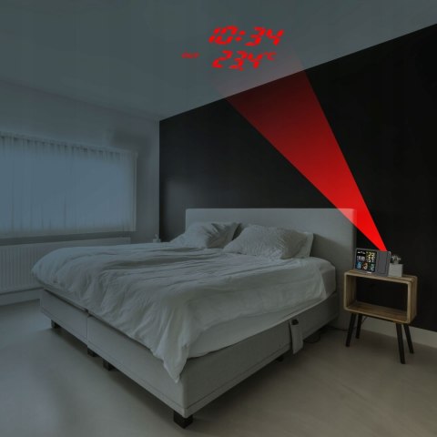 Stacja pogodowa z DCF 3 czujniki projektor laserowy Stacja pogodowa z DCF 3 czujniki projektor laserowy