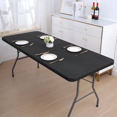 Stół cateringowy 180 cm składany w walizkę czarny ModernHome Stół cateringowy 180 cm składany w walizkę czarny ModernHome