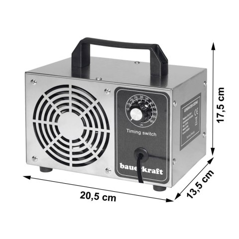 Generator ozonu ozonator oczyszczacz powietrza 60g/h timer 120W Generator ozonu ozonator oczyszczacz powietrza 60g/h timer 120W