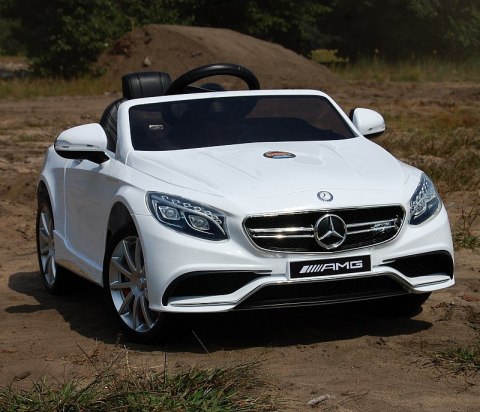 MERCEDES S63 AMG LICENCJA, MIĘKKIE KOŁA EVA FULL OPCJA/HL169 MERCEDES S63 AMG LICENCJA, MIĘKKIE KOŁA EVA FULL OPCJA/HL169
