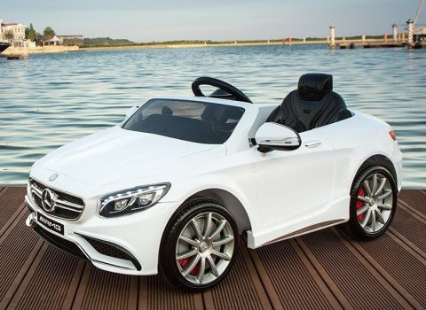 MERCEDES S63 AMG LICENCJA, MIĘKKIE KOŁA EVA FULL OPCJA/HL169 MERCEDES S63 AMG LICENCJA, MIĘKKIE KOŁA EVA FULL OPCJA/HL169