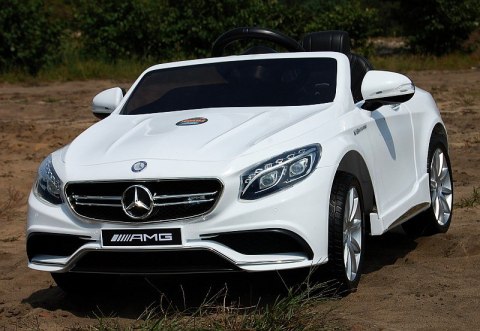 MERCEDES S63 AMG LICENCJA, MIĘKKIE KOŁA EVA FULL OPCJA/HL169 MERCEDES S63 AMG LICENCJA, MIĘKKIE KOŁA EVA FULL OPCJA/HL169