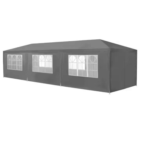 Namiot pawilon ogrodowy handlowy 3x9 m 8 ścianek szary MultiGarden Namiot pawilon ogrodowy handlowy 3x9 m 8 ścianek szary MultiGarden