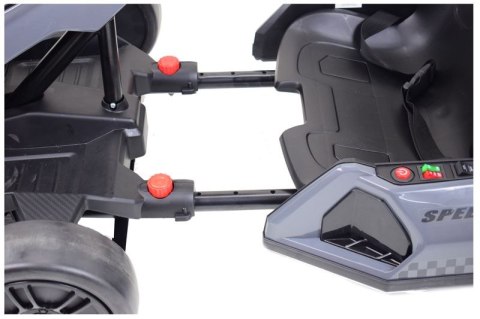 SZYBKI DRIFTUJĄCY GOKART NA AKUMULATOR 24 V, REGULOWANA RAMA/AHL007 SZYBKI DRIFTUJĄCY GOKART NA AKUMULATOR 24 V, REGULOWANA RAMA/AHL007