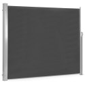 Składana markiza 350x200 cm boczna roleta parawan do ogrodu na taras antracyt MultiGarden