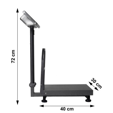 Waga elektroniczna 200 kg magazynowa sklepowa platformowa towarowa przemysłowa LCD Waga elektroniczna 200 kg magazynowa sklepowa platformowa towarowa przemysłowa LCD