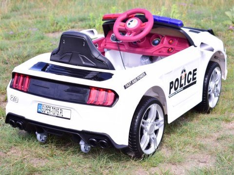 AUTO POLICJA, DŹWIĘKI, MIĘKKIE KOŁA EVA, MIĘKKIE SIEDZENIE/BBH0007 AUTO POLICJA, DŹWIĘKI, MIĘKKIE KOŁA EVA, MIĘKKIE SIEDZENIE/BBH0007