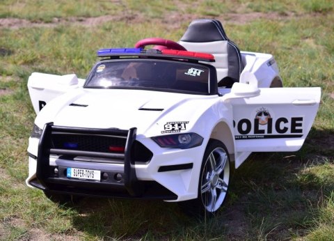 AUTO POLICJA, DŹWIĘKI, MIĘKKIE KOŁA EVA, MIĘKKIE SIEDZENIE/BBH0007 AUTO POLICJA, DŹWIĘKI, MIĘKKIE KOŁA EVA, MIĘKKIE SIEDZENIE/BBH0007