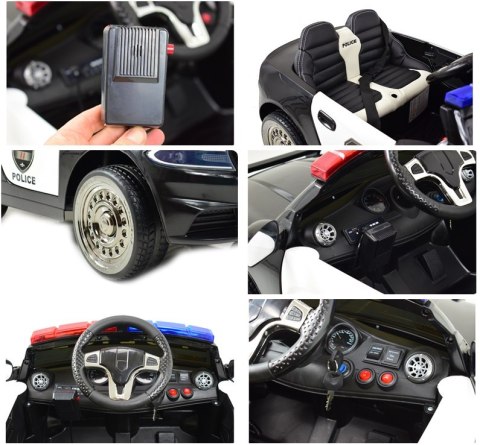 AUTO POLICJA, DŹWIĘKI, MIĘKKIE KOŁA EVA, MIĘKKIE SIEDZENIE/JC666 AUTO POLICJA, DŹWIĘKI, MIĘKKIE KOŁA EVA, MIĘKKIE SIEDZENIE/JC666