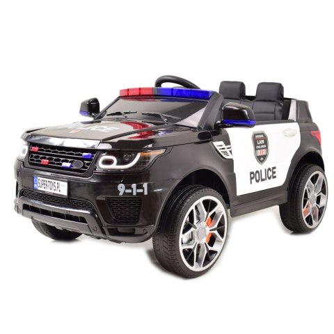 AUTO SUV POLICYJNY NA AKUMULATOR, MIĘKKIE SIEDZENIE, MĘKKIE KOŁA/JC002 AUTO SUV POLICYJNY NA AKUMULATOR, MIĘKKIE SIEDZENIE, MĘKKIE KOŁA/JC002