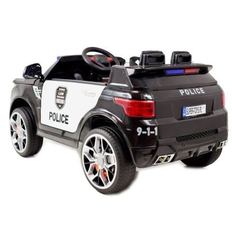 AUTO SUV POLICYJNY NA AKUMULATOR, MIĘKKIE SIEDZENIE, MĘKKIE KOŁA/JC002 AUTO SUV POLICYJNY NA AKUMULATOR, MIĘKKIE SIEDZENIE, MĘKKIE KOŁA/JC002