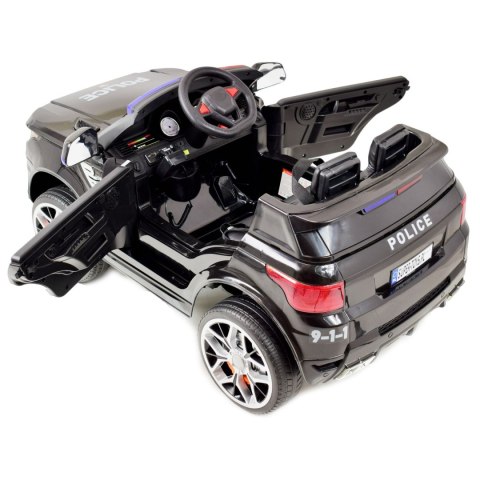 AUTO SUV POLICYJNY NA AKUMULATOR, MIĘKKIE SIEDZENIE, MĘKKIE KOŁA/JC002 AUTO SUV POLICYJNY NA AKUMULATOR, MIĘKKIE SIEDZENIE, MĘKKIE KOŁA/JC002