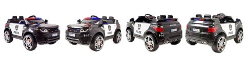 AUTO SUV POLICYJNY NA AKUMULATOR, MIĘKKIE SIEDZENIE, MĘKKIE KOŁA/JC002 AUTO SUV POLICYJNY NA AKUMULATOR, MIĘKKIE SIEDZENIE, MĘKKIE KOŁA/JC002