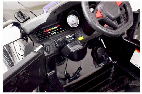 AUTO SUV POLICYJNY NA AKUMULATOR, MIĘKKIE SIEDZENIE, MĘKKIE KOŁA/JC002 AUTO SUV POLICYJNY NA AKUMULATOR, MIĘKKIE SIEDZENIE, MĘKKIE KOŁA/JC002