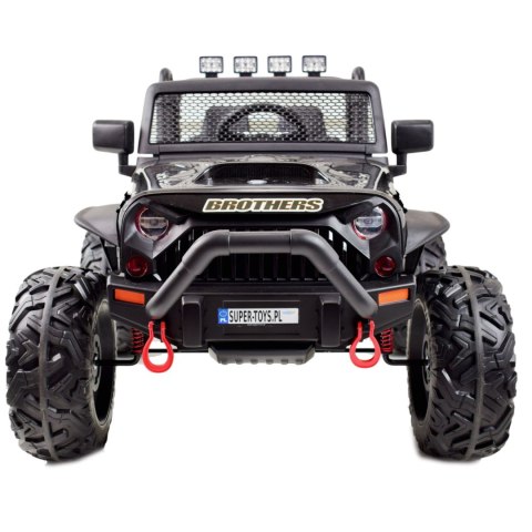 JEEP NA AKUMULATOR BROTHERS , WSPOMAGANIE KIEROWNICY, MIĘKKIE KOŁA, MIĘKKIE SIEDZENIE 24V - 400W/JEEP-JC-666 JEEP NA AKUMULATOR BROTHERS , WSPOMAGANIE KIEROWNICY, MIĘKKIE KOŁA, MIĘKKIE SIEDZENIE 24V - 400W/JEEP-JC-666