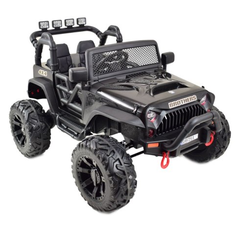 JEEP NA AKUMULATOR BROTHERS , WSPOMAGANIE KIEROWNICY, MIĘKKIE KOŁA, MIĘKKIE SIEDZENIE 24V - 400W/JEEP-JC-666 JEEP NA AKUMULATOR BROTHERS , WSPOMAGANIE KIEROWNICY, MIĘKKIE KOŁA, MIĘKKIE SIEDZENIE 24V - 400W/JEEP-JC-666