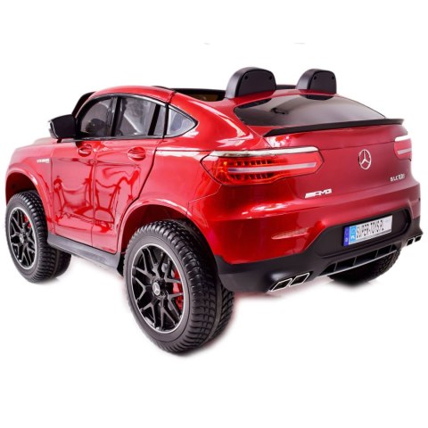 MERCEDES GLC 63S LICENCJA, 4X4, 2x12V, WALIZKA, MIĘKKIE KOŁA EVA, MIĘKKIE SIEDZENIE, LAKIER POLEROWANY, FULL OPCJA/XMX608 MERCEDES GLC 63S LICENCJA, 4X4, 2x12V, WALIZKA, MIĘKKIE KOŁA EVA, MIĘKKIE SIEDZENIE, LAKIER POLEROWANY, FULL OPCJA/XMX608