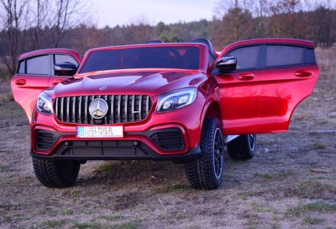 MERCEDES GLC 63S LICENCJA, 4X4, 2x12V, WALIZKA, MIĘKKIE KOŁA EVA, MIĘKKIE SIEDZENIE, LAKIER POLEROWANY, FULL OPCJA/XMX608 MERCEDES GLC 63S LICENCJA, 4X4, 2x12V, WALIZKA, MIĘKKIE KOŁA EVA, MIĘKKIE SIEDZENIE, LAKIER POLEROWANY, FULL OPCJA/XMX608