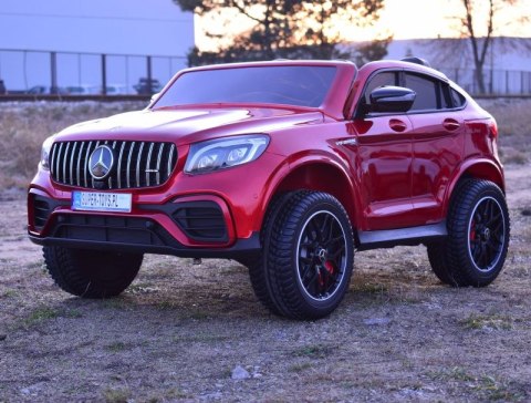 MERCEDES GLC 63S LICENCJA, 4X4, 2x12V, WALIZKA, MIĘKKIE KOŁA EVA, MIĘKKIE SIEDZENIE, LAKIER POLEROWANY, FULL OPCJA/XMX608 MERCEDES GLC 63S LICENCJA, 4X4, 2x12V, WALIZKA, MIĘKKIE KOŁA EVA, MIĘKKIE SIEDZENIE, LAKIER POLEROWANY, FULL OPCJA/XMX608