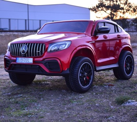 MERCEDES GLC 63S LICENCJA, 4X4, 2x12V, WALIZKA, MIĘKKIE KOŁA EVA, MIĘKKIE SIEDZENIE, LAKIER POLEROWANY, FULL OPCJA/XMX608 MERCEDES GLC 63S LICENCJA, 4X4, 2x12V, WALIZKA, MIĘKKIE KOŁA EVA, MIĘKKIE SIEDZENIE, LAKIER POLEROWANY, FULL OPCJA/XMX608