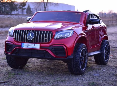 MERCEDES GLC 63S LICENCJA, 4X4, 2x12V, WALIZKA, MIĘKKIE KOŁA EVA, MIĘKKIE SIEDZENIE, LAKIER POLEROWANY, FULL OPCJA/XMX608 MERCEDES GLC 63S LICENCJA, 4X4, 2x12V, WALIZKA, MIĘKKIE KOŁA EVA, MIĘKKIE SIEDZENIE, LAKIER POLEROWANY, FULL OPCJA/XMX608