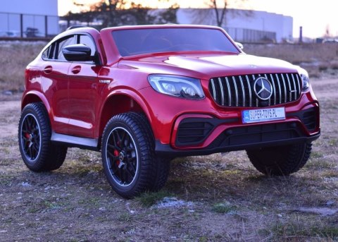 MERCEDES GLC 63S LICENCJA, 4X4, 2x12V, WALIZKA, MIĘKKIE KOŁA EVA, MIĘKKIE SIEDZENIE, LAKIER POLEROWANY, FULL OPCJA/XMX608 MERCEDES GLC 63S LICENCJA, 4X4, 2x12V, WALIZKA, MIĘKKIE KOŁA EVA, MIĘKKIE SIEDZENIE, LAKIER POLEROWANY, FULL OPCJA/XMX608