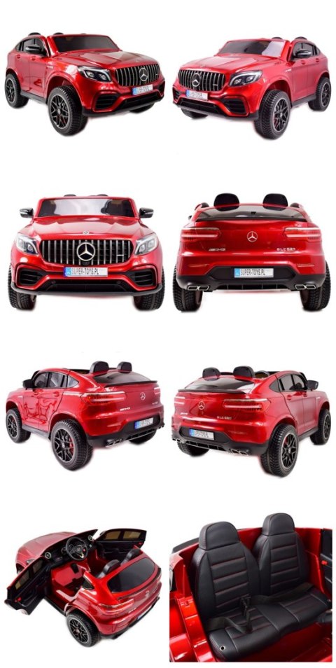 MERCEDES GLC 63S LICENCJA, 4X4, 2x12V, WALIZKA, MIĘKKIE KOŁA EVA, MIĘKKIE SIEDZENIE, LAKIER POLEROWANY, FULL OPCJA/XMX608 MERCEDES GLC 63S LICENCJA, 4X4, 2x12V, WALIZKA, MIĘKKIE KOŁA EVA, MIĘKKIE SIEDZENIE, LAKIER POLEROWANY, FULL OPCJA/XMX608