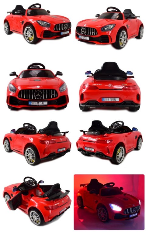 MERCEDES GT R, MIĘKKIE KOŁA EVA, MIĘKKIE SIEDZENIE FULL OPCJA/HL288 MERCEDES GT R, MIĘKKIE KOŁA EVA, MIĘKKIE SIEDZENIE FULL OPCJA/HL288